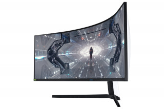 Samsung Monitor 49" - C49G95TSSU (VA, 32:9, 5120x1440, 420cd/m2, 1ms, 240Hz, 1xHDMI, DP1.4, 2xUSB, ívelt) PC