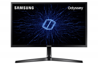 Samsung ívelt Full HD LCD monitor 24" (C24RG50FQR) PC