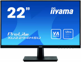 Monitor Iiyama XU2294HSU-B1 21,5inch, VA, Full HD, HDMI/DP, speakers PC