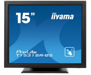 Monitor IIyama T1531SR-B5 15inch, TN touchscreen, 1024x768, D-Sub/DVI, speakers PC