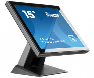 Monitor IIyama T1531SR-B5 15inch, TN touchscreen, 1024x768, D-Sub/DVI, speakers PC