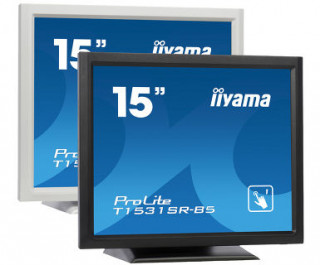 Monitor IIyama T1531SR-B5 15inch, TN touchscreen, 1024x768, D-Sub/DVI, speakers PC