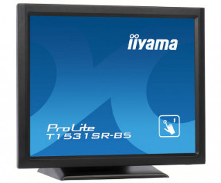 Monitor IIyama T1531SR-B5 15inch, TN touchscreen, 1024x768, D-Sub/DVI, speakers PC