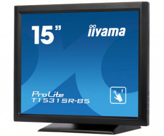 Monitor IIyama T1531SR-B5 15inch, TN touchscreen, 1024x768, D-Sub/DVI, speakers PC