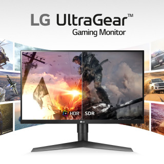 LG Monitor LCD 27GL650F-B 27', FullHD, IPS,  HDMI/DP, 1ms, 144Hz,HDR10,FreeSync PC