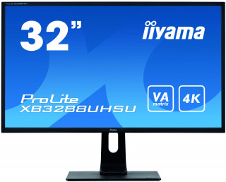 Monitor Iiyama XB3288UHSU-B1 31,5', panel VA, 4K UHD, HDMI/DP, speakers PC