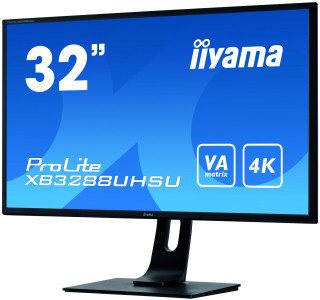 Monitor Iiyama XB3288UHSU-B1 31,5', panel VA, 4K UHD, HDMI/DP, speakers PC