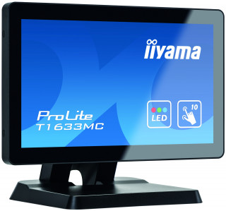 Monitor IIyama T1633MC-B1 15.6', TN touchscreen, 1366 x 768, HDMI/DP/USB PC