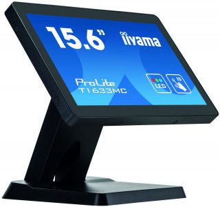 Monitor IIyama T1633MC-B1 15.6', TN touchscreen, 1366 x 768, HDMI/DP/USB PC