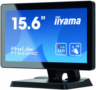 Monitor IIyama T1633MC-B1 15.6', TN touchscreen, 1366 x 768, HDMI/DP/USB PC