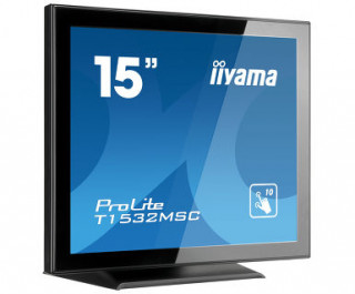 Monitor IIyama T1532MSC-B5X 15', TN touchscreen, 1024x768, HDMI/DP, speakers PC