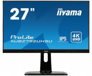 Monitor Iiyama XUB2792UHSU-B1 27'', 4K UHD, panel IPS, DVI/HDMI/DP, speakers PC