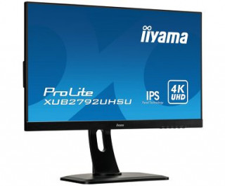 Monitor Iiyama XUB2792UHSU-B1 27'', 4K UHD, panel IPS, DVI/HDMI/DP, speakers PC