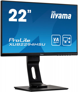 Monitor Iiyama XUB2294HSU-B1 21.5inch, VA, Full HD, HDMI/DP, speakers PC