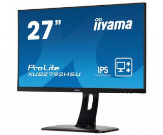 iiyama ProLite XUB2792HSU-B1 LED display 68,6 cm (27") 1920 x 1080 pixelek Full HD LCD Fekete PC