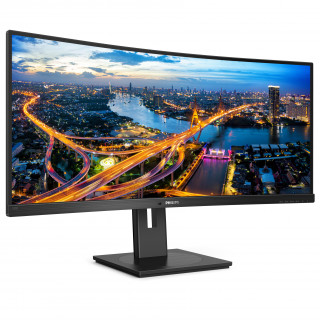 Philips B Line 345B1C/00 számítógép monitor 86,4 cm (34") 3440 x 1440 pixelek Quad HD LCD Fekete PC