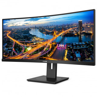 Philips B Line 345B1C/00 számítógép monitor 86,4 cm (34") 3440 x 1440 pixelek Quad HD LCD Fekete PC