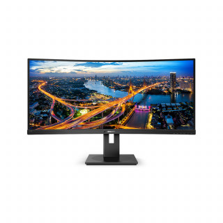 Philips B Line 345B1C/00 számítógép monitor 86,4 cm (34") 3440 x 1440 pixelek Quad HD LCD Fekete PC