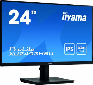 iiyama ProLite XU2493HSU-B1 számítógép monitor 60,5 cm (23.8") 1920 x 1080 pixelek Full HD LED Fekete PC