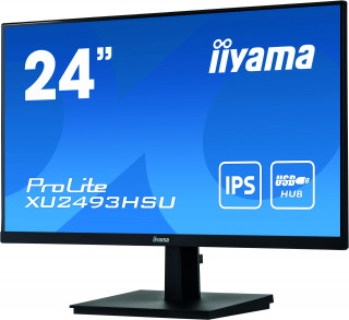 iiyama ProLite XU2493HSU-B1 számítógép monitor 60,5 cm (23.8") 1920 x 1080 pixelek Full HD LED Fekete PC