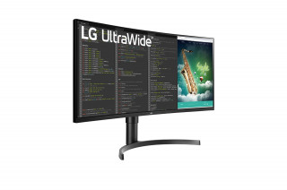 LG 35WN75C-B számítógép monitor 88,9 cm (35") 3440 x 1440 pixelek UltraWide Quad HD Fekete PC