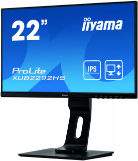 Monitor Iiyama XUB2292HS-B1 21.5inch, IPS, Full HD, HDMI/DP, speakers PC