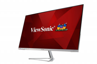 Viewsonic VX Series VX3276-4K-MHD számítógép monitor 81,3 cm (32") 3840 x 2160 pixelek 4K Ultra HD LED Ezüst PC