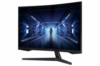 Samsung 32" WQHD Ívelt Gaming Monitor 144Hz (LC32G55TQWRXEN) PC