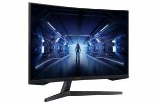 Samsung 32" WQHD Ívelt Gaming Monitor 144Hz (LC32G55TQWRXEN) PC