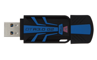 Kingston 16GB USB3.0 Fekete-Kék (DTR30G2/16GB) Flash Drive PC