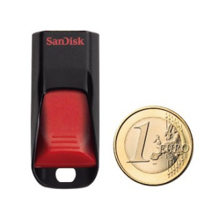 Sandisk 64GB USB2.0 Cruzer Edge Fekete-Piros (114926) Flash Drive PC