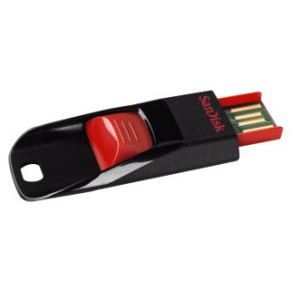 Sandisk 64GB USB2.0 Cruzer Edge Fekete-Piros (114926) Flash Drive PC