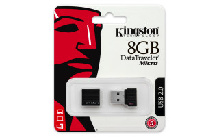 Kingston 8GB USB2.0 Fekete (DTMCK/8GB) Flash Drive PC