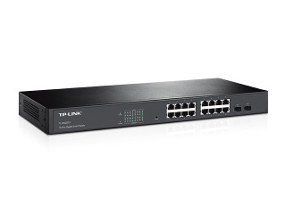 TP-Link TL-SG2216 16port 10/100/1000Mbps LAN, 2 combo Gigabit SFP SMART Switch PC