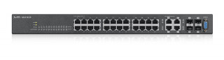 ZyXEL GS2210-24 28port GbE LAN L2+ menedzselhető switch PC