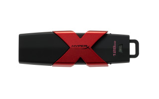 Kingston 128GB USB3.1 HyperX Savage Fekete-Piros (HXS3/128GB) Flash Drive PC