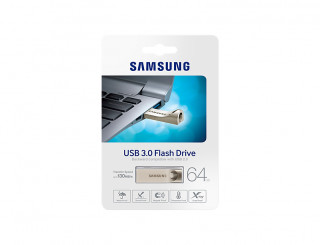 Samsung Bar 64GB USB3.0 Ezüst (MUF-64BA/EU) Flash Drive PC