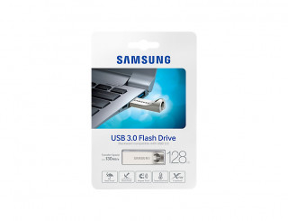 Samsung Bar 128GB USB3.0 Ezüst (MUF-128BA/EU) Flash Drive PC