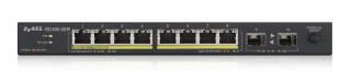 ZyXEL GS1100-10HP 8 LAN GbE PoE 2 GbE SFP port (120W) switch PC