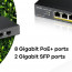 ZyXEL GS1100-10HP 8 LAN GbE PoE 2 GbE SFP port (120W) switch thumbnail