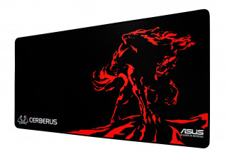 Cerberus MAT XXL RED Gamer egérpad PC