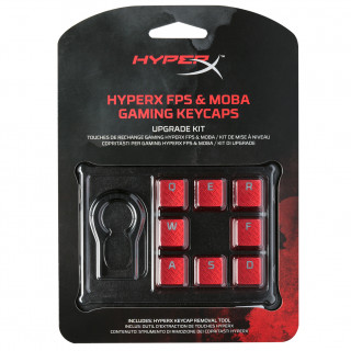 HyperX FPS & MOBA Gaming Keycaps Upgrade Kit (Red) (HXS-KBKC1) PC