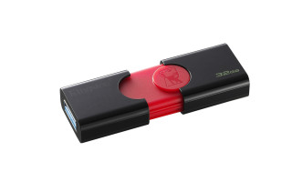 Kingston 32GB USB3.0 Fekete (DT106/32GB) Flash Drive PC