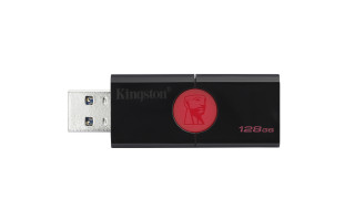 Kingston 128GB USB3.0 Fekete (DT106/128GB) Flash Drive PC