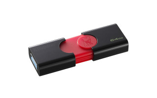 Kingston 64GB USB3.0 Fekete (DT106/64GB) Flash Drive PC