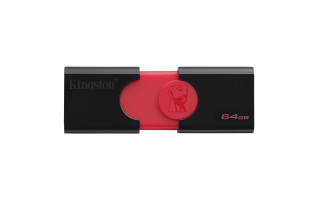 Kingston 64GB USB3.0 Fekete (DT106/64GB) Flash Drive PC