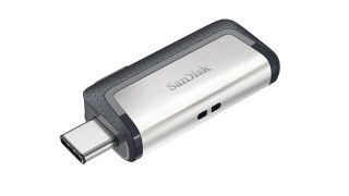 Sandisk 16GB USB3.0/Type-C Dual Drive Fekete-Ezüst (173336) Flash Drive PC