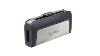 Sandisk 16GB USB3.0/Type-C Dual Drive Fekete-Ezüst (173336) Flash Drive PC