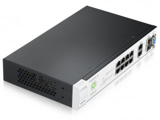 ZyXEL NSW100-10P 8port GbE LAN (180W) PoE 2port GbE SFP L2 cloud menedzselhető switch PC