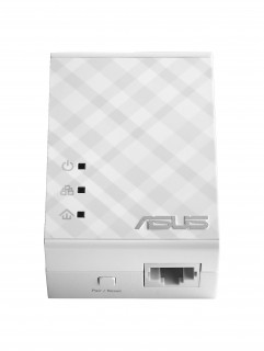 ASUS 300 Mbps Wi-Fi HomePlug AV500 Powerline Adapter Kit PL-N12_KIT PC